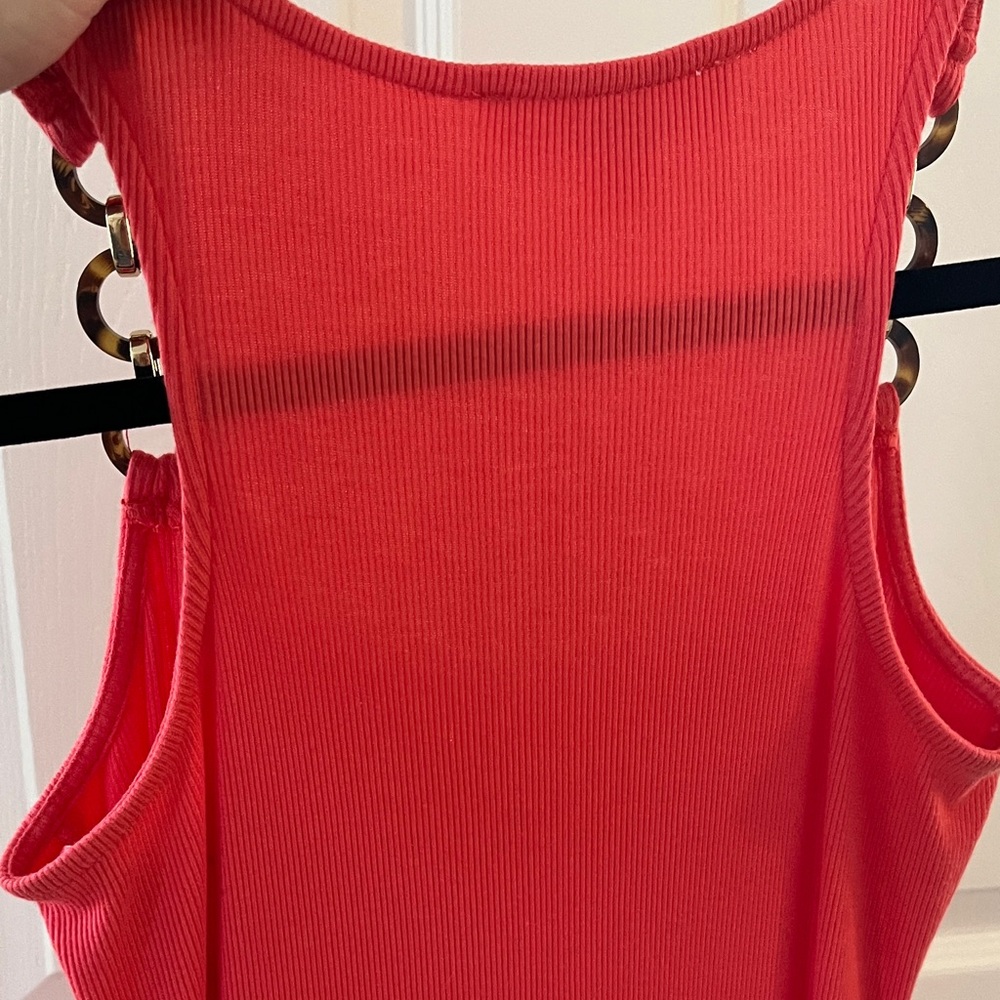 Michael Kors Vibrant Red Maxi Dress - Picture 4 of 5